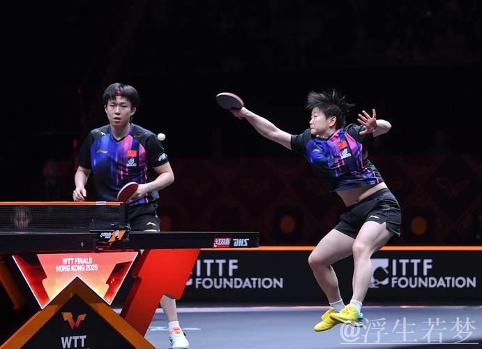中国vs中国香港：世乒联总决赛混双小组赛集锦